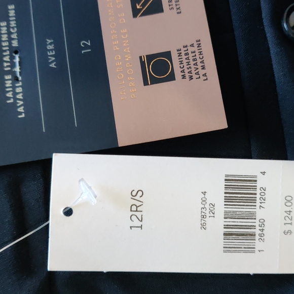 BANANA REPUBLIC 267873 AVERY LIGHTWEIGHT WOOL PANT - Picture 11 of 12